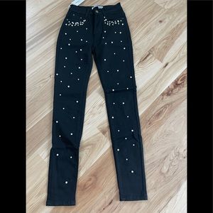 Skinny black jeans size S